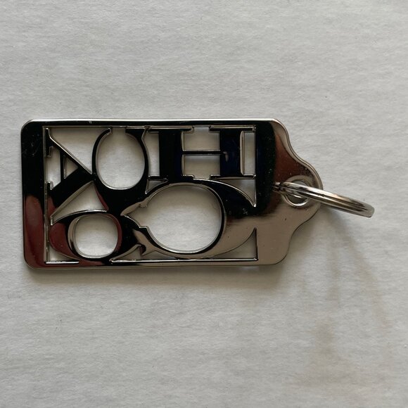 Coach silvertone keychain - Picture 6 of 6